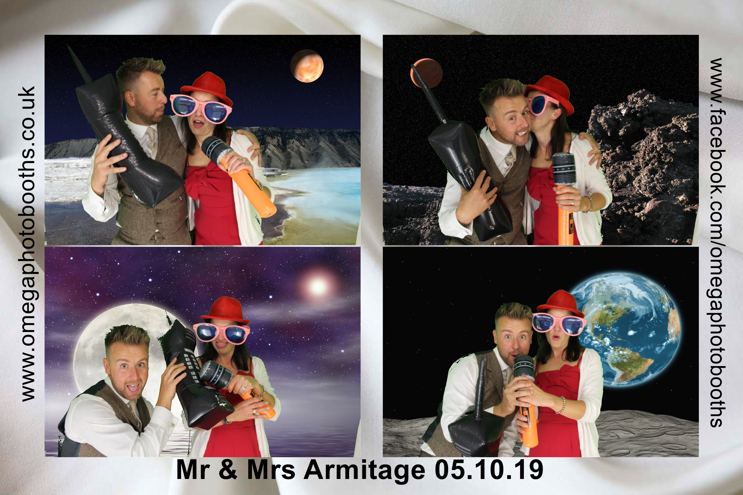 Mr & Mrs Armitage | View more photos from the event at gallery.omegaphotobooths.co.uk/u/Omega-Photobooths/Mr-Mrs-Armitage